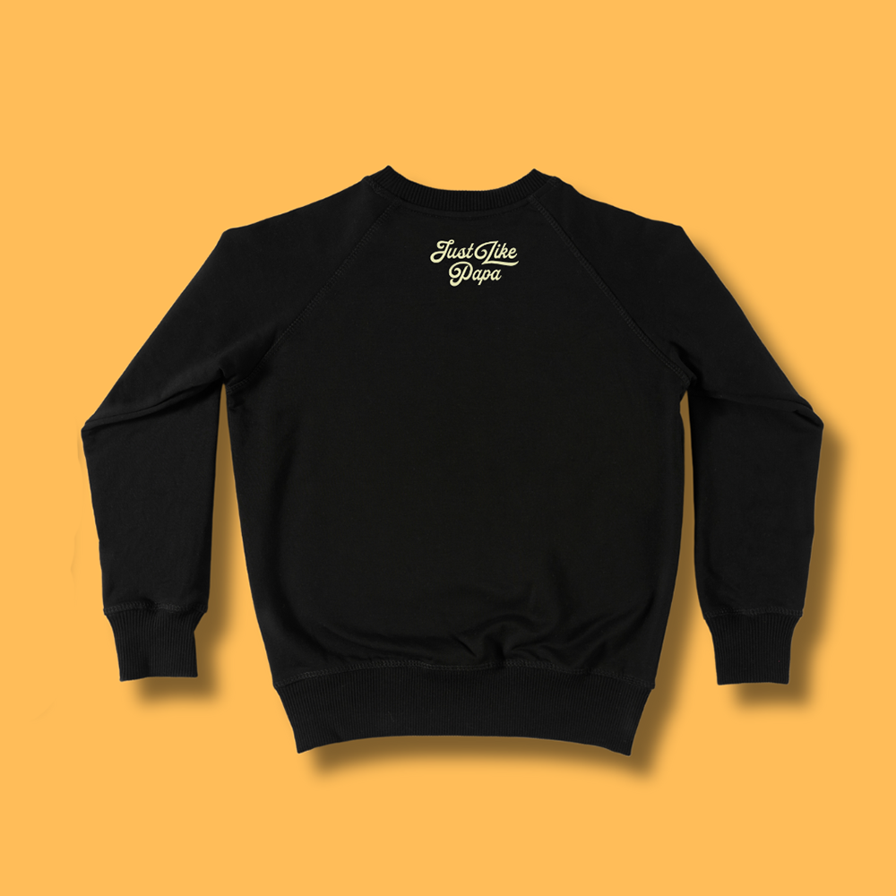 Karoo Kubs Lion Sweats / Black 3-4yrs to 13-14