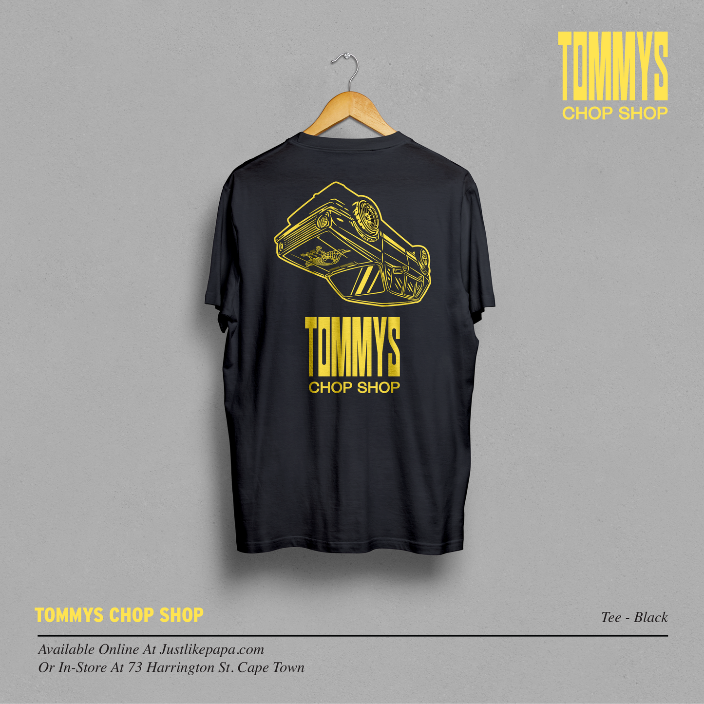 Tommys Tee Black