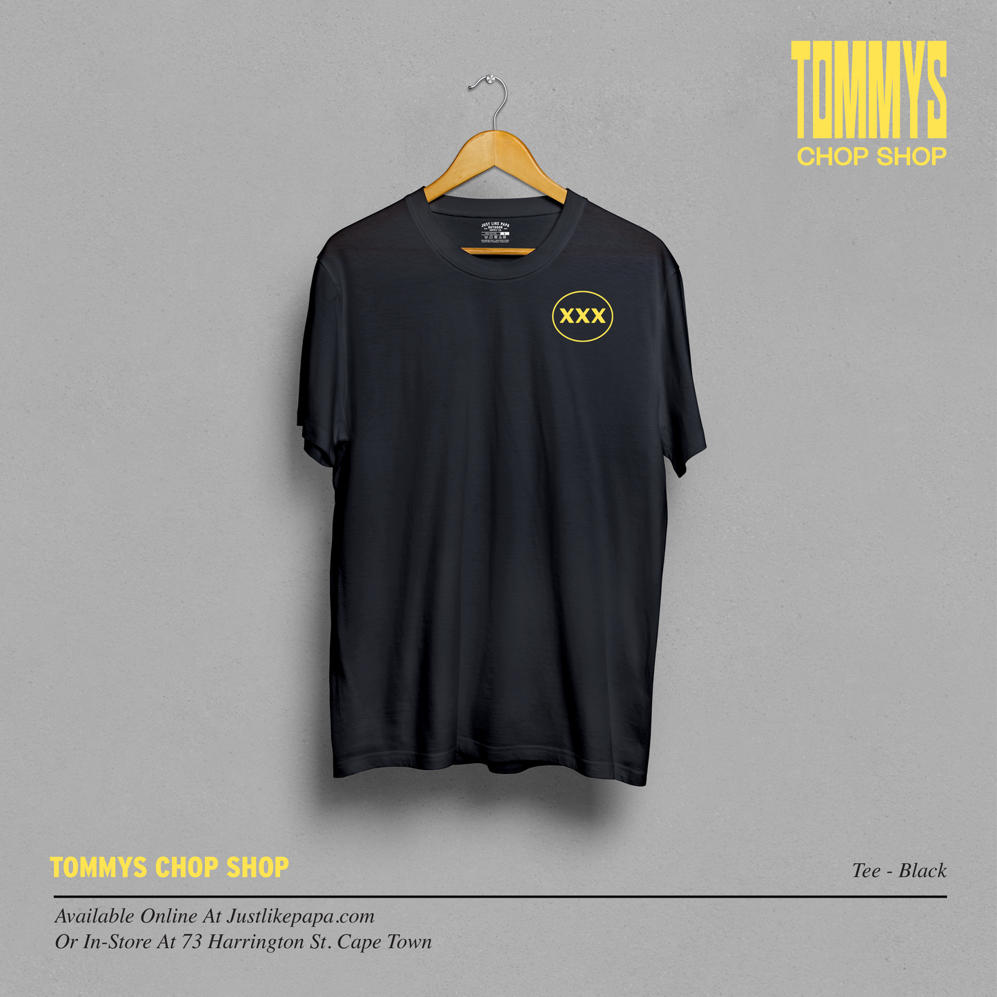 Tommys Tee Black