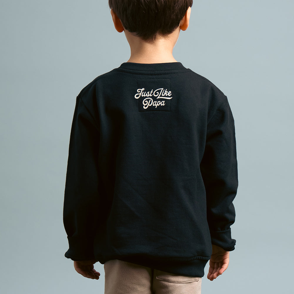Karoo Kubs Lion Sweats / Black 3-4yrs to 13-14