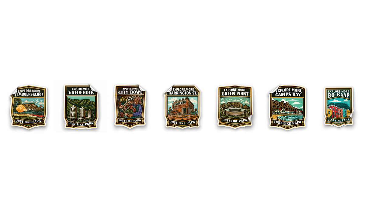 Just Like Papa | Destination Stickers