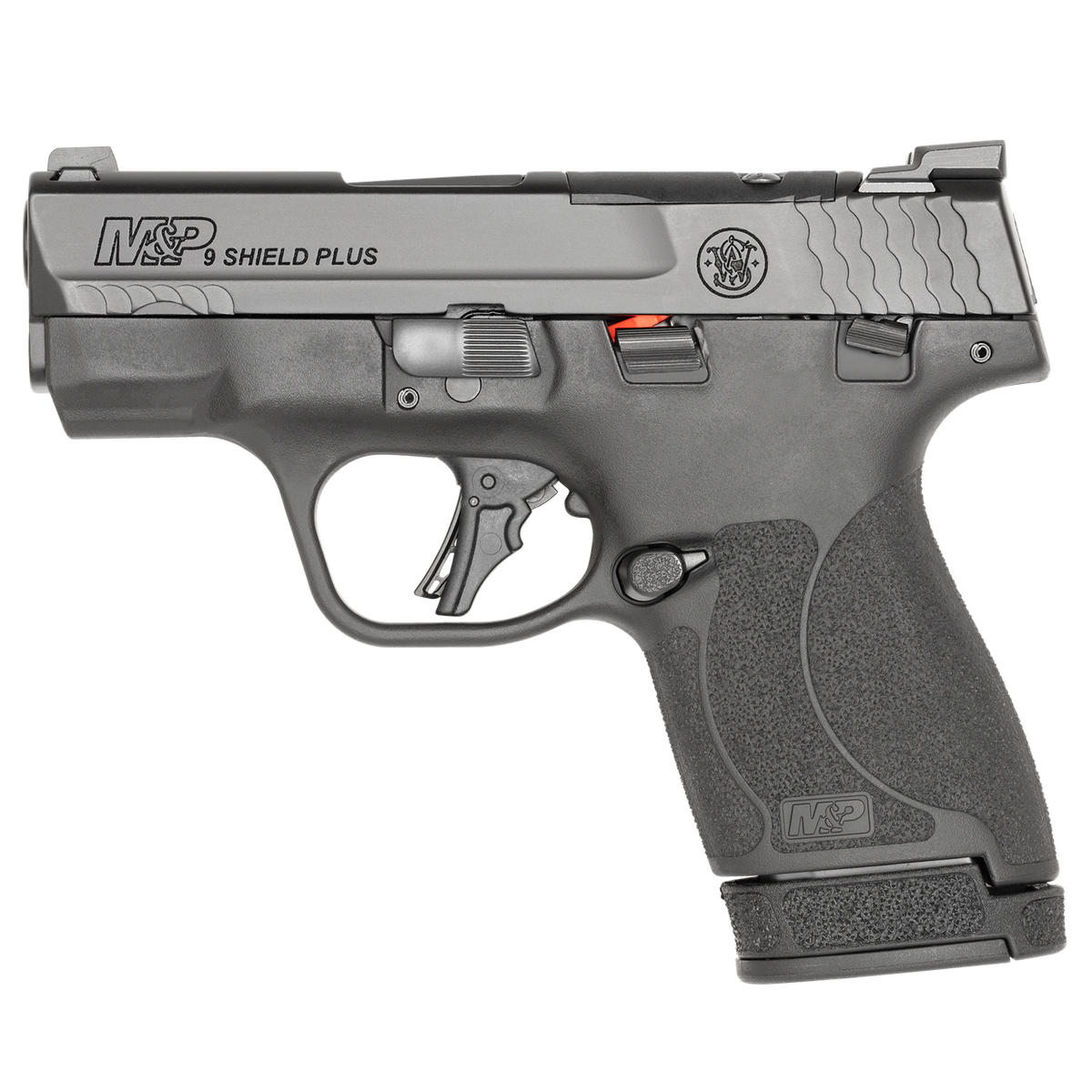 S&W M&P 9 SHIELD PLUS 9MM OPTICS READY NS TS 3.1" BLK