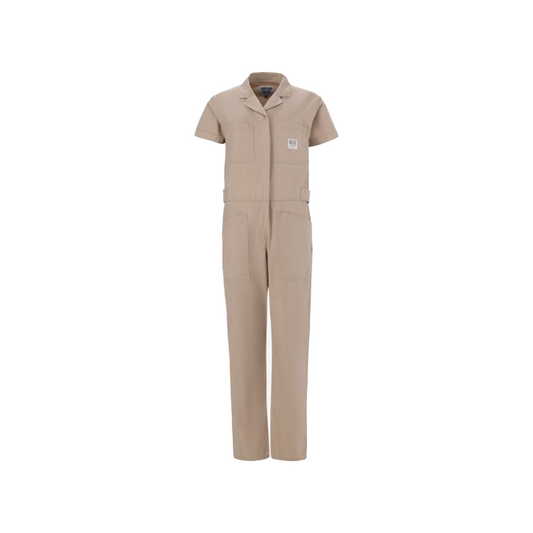 Ladies Khaki One Piece (Enzyme Wash)
