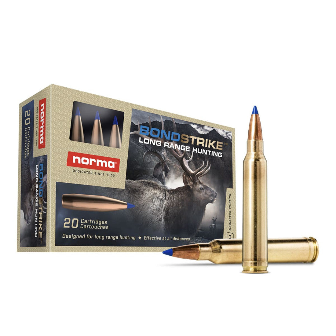 NORMA AMMO 6.5 PRC 143 GR BONDSTRIKE (20)
