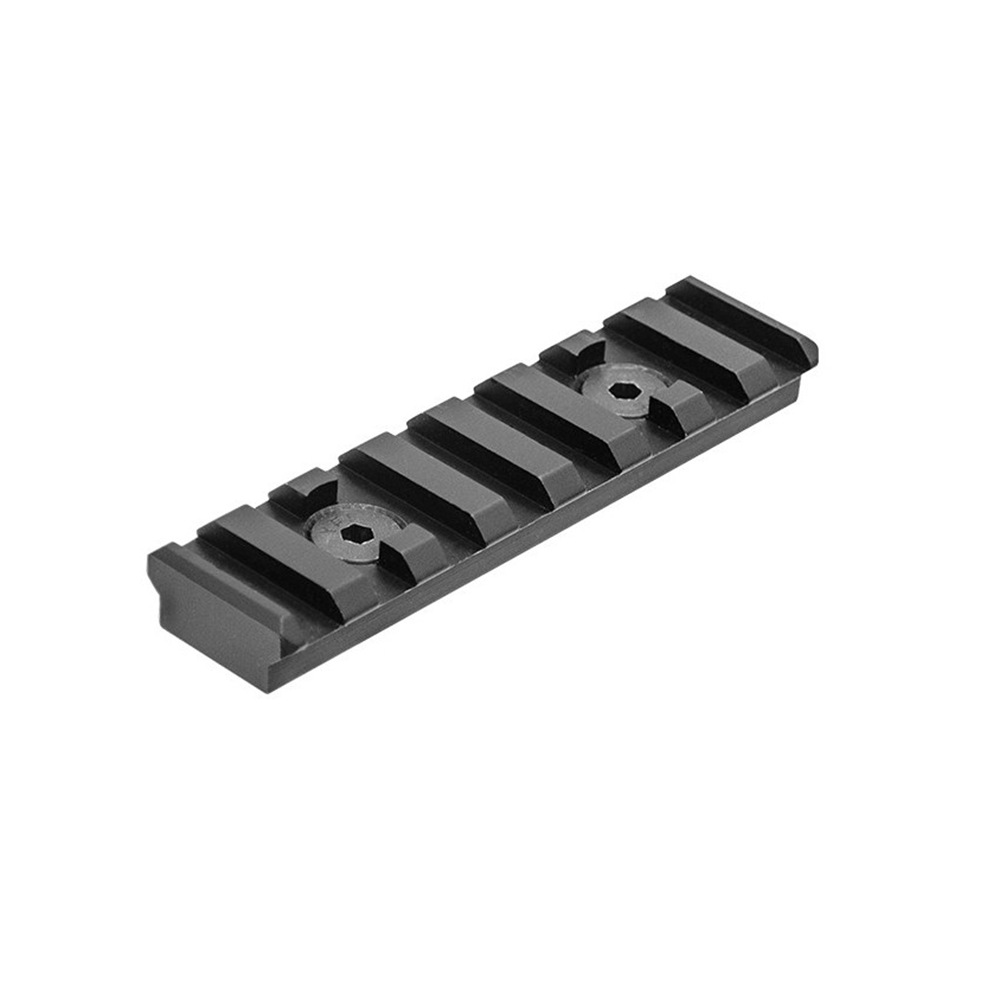 UTG PRO M-LOK 8-SLOT PICATINNY RAIL SECTION, BLACK