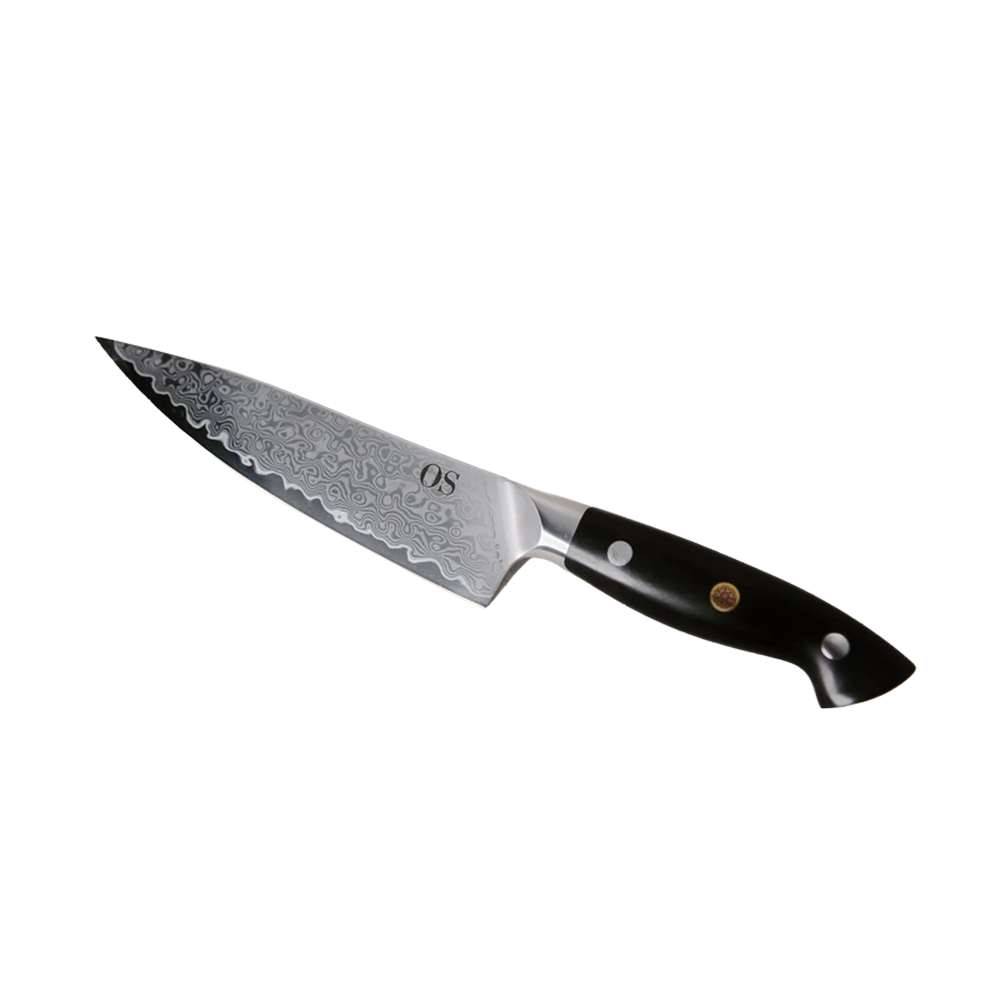 Chef Ollie Signature Damascus 7.5" Chef Knife