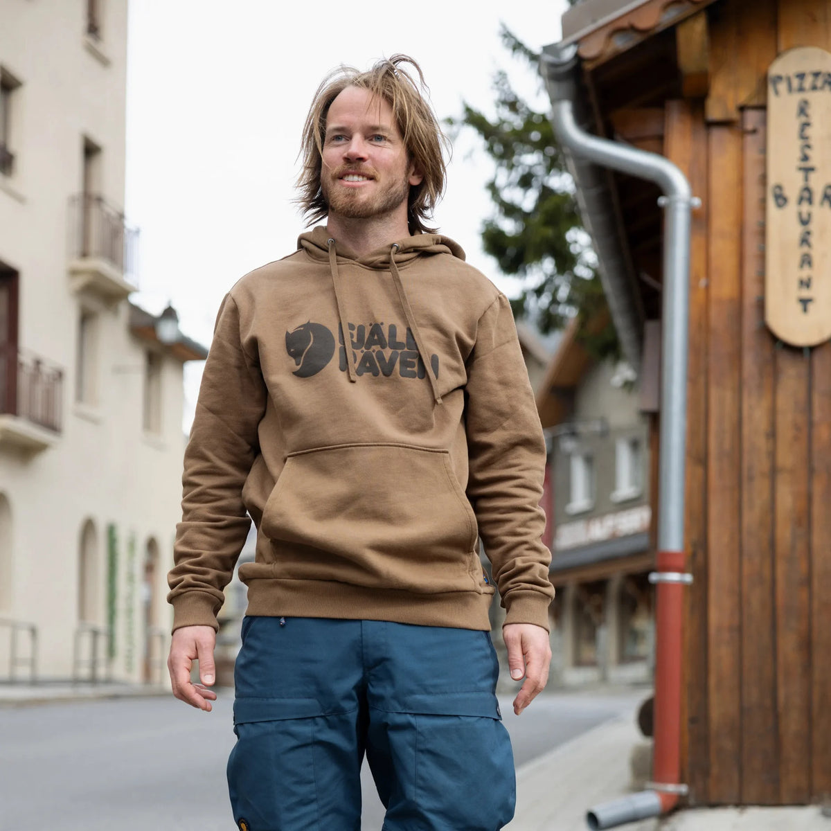 Fjallraven Logo Hoodie M