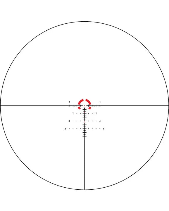 VORTEX STRIKE EAGLE¨ 1-10X24 FFP EBR-8 BDC MRAD