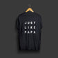 Script Logo Back Black